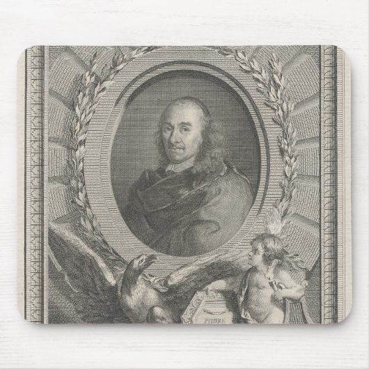 Pierre Corneille-Franzosestückeschreiber Mousepad (Vorne)