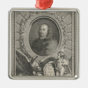 Pierre Corneille-Franzosestückeschreiber Silbernes Ornament