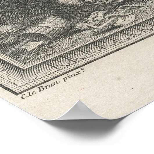 Pierre Corneille Poster (Ecke)