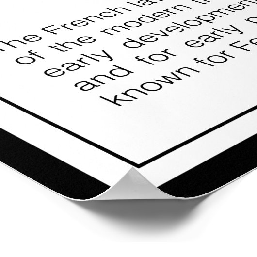 Pierre de Fermat Poster (Ecke)