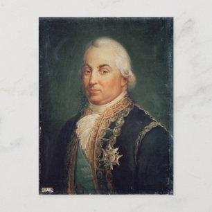 Pierre de Suffren-Saint-Tropez Admiral von Postkarte