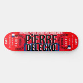 PIERRE DELECKO JMT PARIS 8 1/4" Skateboard Deck (Horizontal)