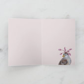 Pierre die weiße Kronenkratzenkarte Karte (Innenseite)