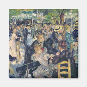 Pierre ein Renoir Ball bei Moulin de la Galette Magnet