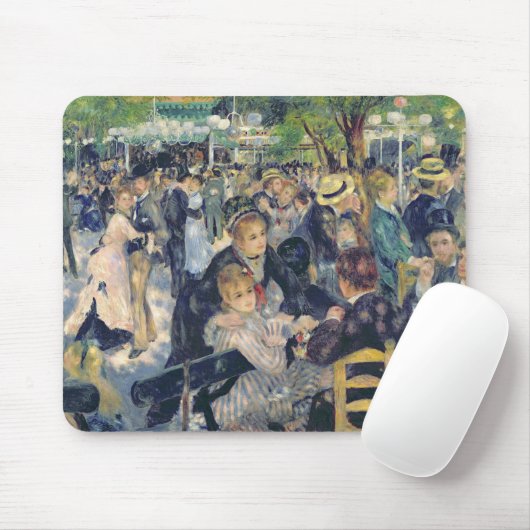 Pierre ein Renoir | Ball bei Moulin de la Galette Mousepad (Mit Mouse)