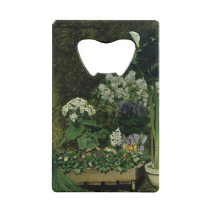 Pierre ein Renoir Blumen in einem Gewächshaus Geldbeutel Flaschenöffner