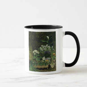 Pierre ein Renoir Blumen in einem Gewächshaus Tasse