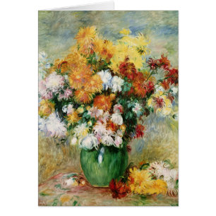 Pierre ein Renoir Blumenstrauß der Chrysantheme