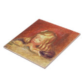 Pierre ein Renoir | Coco am Tisch Fliese (Seite)
