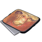 Pierre ein Renoir | Coco am Tisch Laptopschutzhülle (Vorne Knopf)