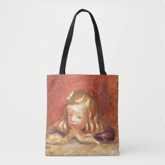 Pierre ein Renoir | Coco am Tisch Tasche (Vorderseite)