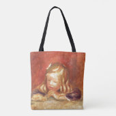 Pierre ein Renoir | Coco am Tisch Tasche (Rückseite)