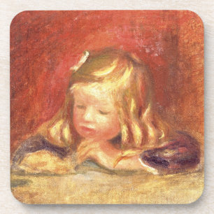 Pierre ein Renoir   Coco am Tisch Untersetzer