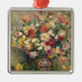 Pierre ein Renoir | Dahlien Ornament Aus Metall (Vorne)