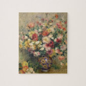 Pierre ein Renoir | Dahlien Puzzle (Vertikal)
