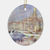 Pierre ein Renoir | der alte Hafen von Marseille Keramikornament (Links)