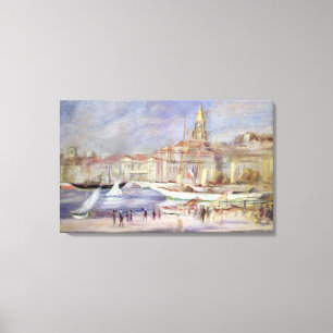 Pierre ein Renoir der alte Hafen von Marseille Leinwanddruck