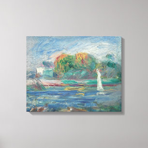 Pierre ein Renoir   der blaue Fluss Leinwanddruck