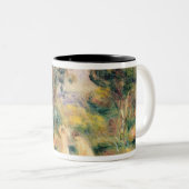 Pierre ein Renoir | die Badegäste Zweifarbige Tasse (VorderseiteRechts)