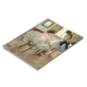 Pierre ein Renoir | die Tanzstunde Notizblock (Linke Seite)