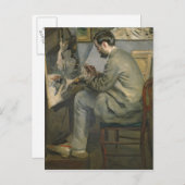 Pierre ein Renoir | Frederic Bazille an seinem Postkarte (Vorne/Hinten)