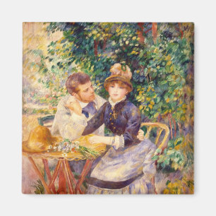 Pierre ein Renoir   im Garten Magnet