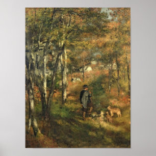 Pierre ein Renoir   Jules Le Coeur im Wald Poster