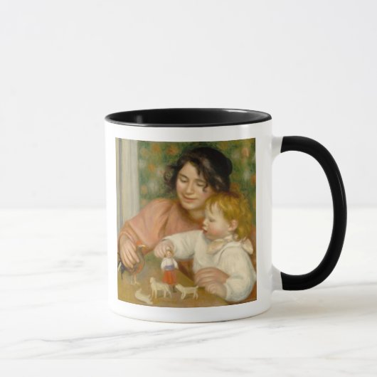 Pierre ein Renoir | Kind mit Spielwaren Tasse (Rechts)