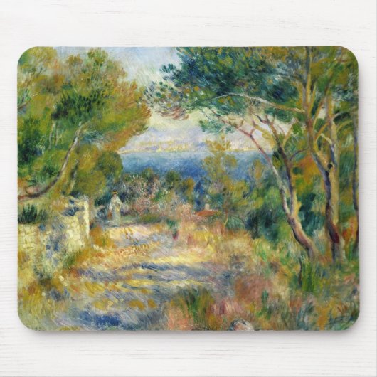 Pierre ein Renoir | L'Estaque Mousepad (Vorne)