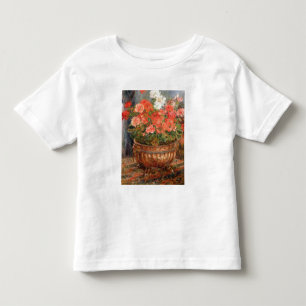 Pierre ein Renoir   Pelargonien in einem kupfernen Kleinkind T-shirt