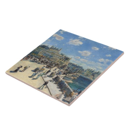 Pierre ein Renoir | Pont Neuf, Paris Fliese (Seite)