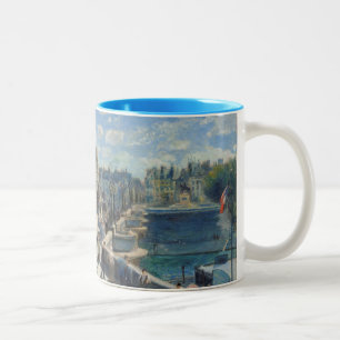 Pierre ein Renoir   Pont Neuf, Paris Zweifarbige Tasse