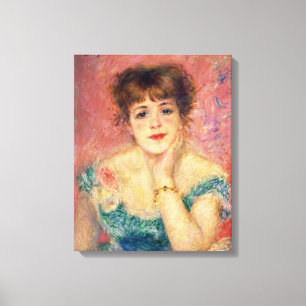 Pierre ein Renoir Porträt von Jeanne Samary Leinwanddruck