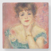 Pierre ein Renoir | Porträt von Jeanne Samary Steinuntersetzer (Vorderseite)