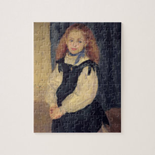 Pierre ein Renoir   Porträt von Mademoiselle Puzzle