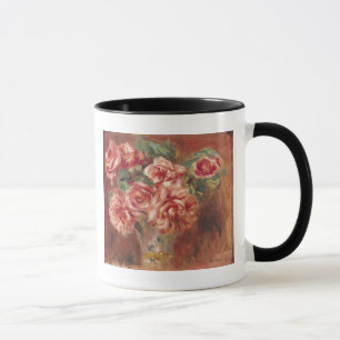 Pierre ein Renoir Rosen in einem Vase Tasse