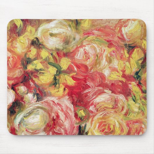 Pierre ein Renoir | Rosen Mousepad (Vorne)