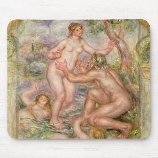 Pierre ein Renoir | Saone, der in die Rhône fließt Mousepad (Vorne)
