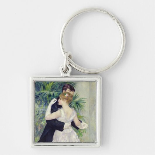 Pierre ein Renoir | Tanz in der Stadt Schlüsselanhänger (Vorne)