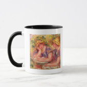 Pierre ein Renoir | zwei Frauen in den blauen Tasse (Links)