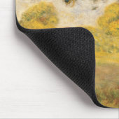 Pierre eine Renoir | Frühlings-Landschaft Mousepad (Ecke)