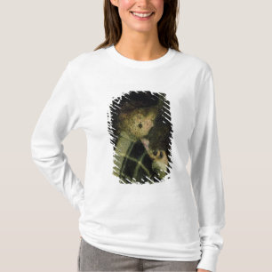 Pierre eine Renoir junge Frau mit einem kleinen T-Shirt