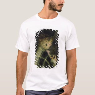 Pierre eine Renoir junge Frau mit einem kleinen T-Shirt