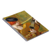 Pierre eine Renoir | junge spanische Frau mit Notizblock (Rechte Seite)