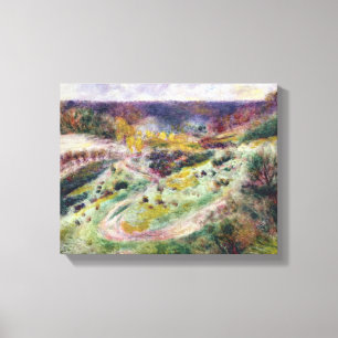 Pierre eine Renoir   Landschaft bei Wargemont Leinwanddruck