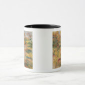 Pierre eine Renoir | Landschaft mit der Ehefrau Tasse (Zentrum)
