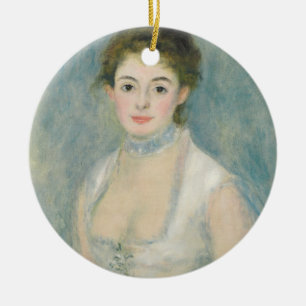 Pierre eine Renoir   Madame Henriot Keramikornament