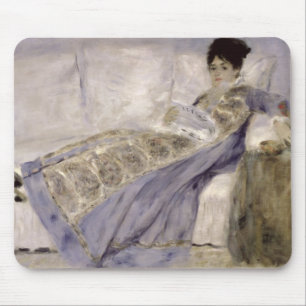 Pierre eine Renoir   Madame Monet auf einem Sofa Mousepad