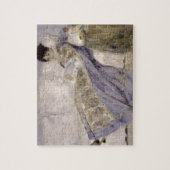 Pierre eine Renoir | Madame Monet auf einem Sofa Puzzle (Vertikal)