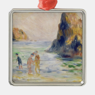 Pierre eine Renoir Moulin Huet Bucht, Guernsey Silbernes Ornament